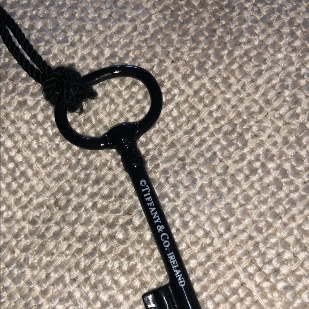 Key black bone necklace from Tiffany & Co. Ireland